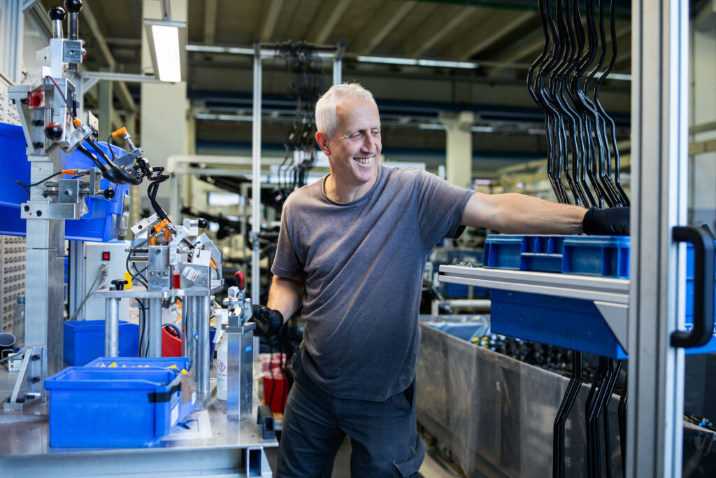 Mitarbeiter am Arbeitsplatz SWW